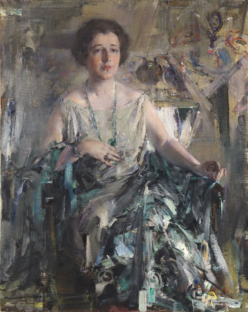 Николай Фешин. «Портрет молодой американки Дуэйн ван Вехтен». 1926. Продано за £913 тыс. Аукцион MacDougall's, 29 ноября. Фото: MacDougall's