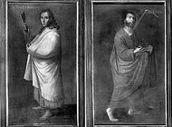 Положили и забыли: изображения десяти апостолов, датируемые XVII веком, «завалялись» за книжным шкафом