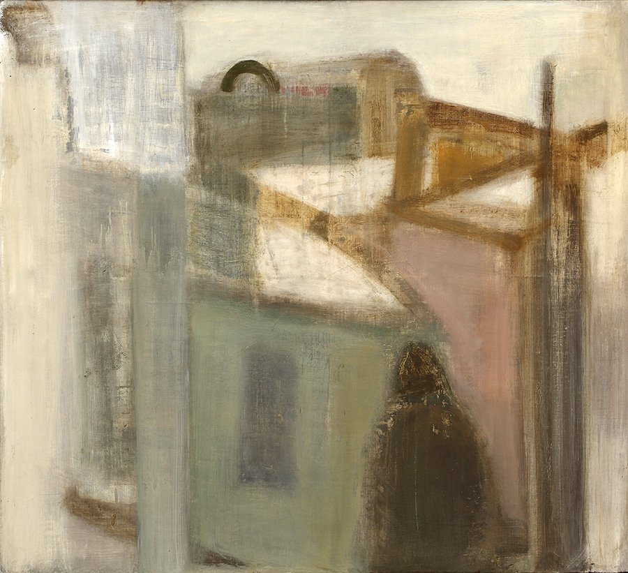 Виктория Никонова. «Белые крыши». 2005. Фото: Государственная Третьяковская галерея