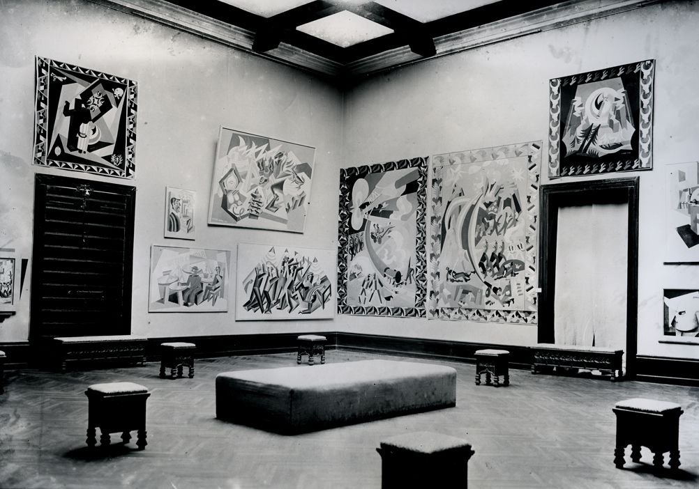 Выставка «Итальянский футуризм» в павильоне СССР. Венецианская биеннале, 1926. Фото: ASAC