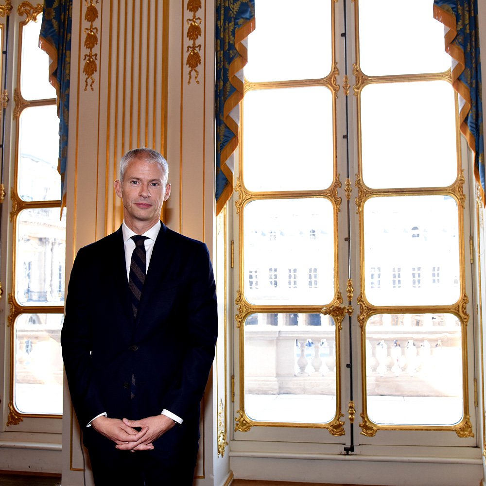 Новый министр культуры Франции Франк Риестер. Фото: Alain Apaydin/ABACAPRESS.COM/ТАСС