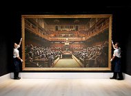 Картина Бэнкси установила новый рекорд на Sotheby’