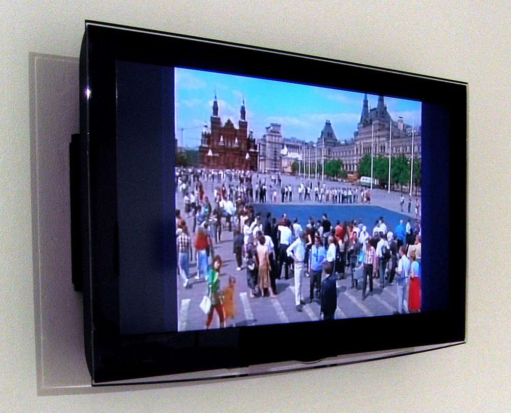 IRWIN. Фрагмент акции «Черный квадрат на Красной площади». 1992. Фото: IRWIN