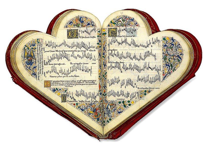 Песенник Жана де Моншеню. Савойя. 1475. Дар Ротшильдов. Национальная библиотека, Париж