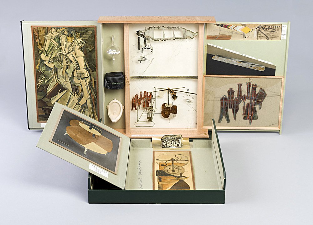 Марсель Дюшан. «Коробка в чемодане». Серия Е. 1963. Фото: Cincinnati Art Museum, Ohio, USA. Association Marcel Duchamp / ADAGP, Paris / Artists Rights Society (ARS), New York 2018