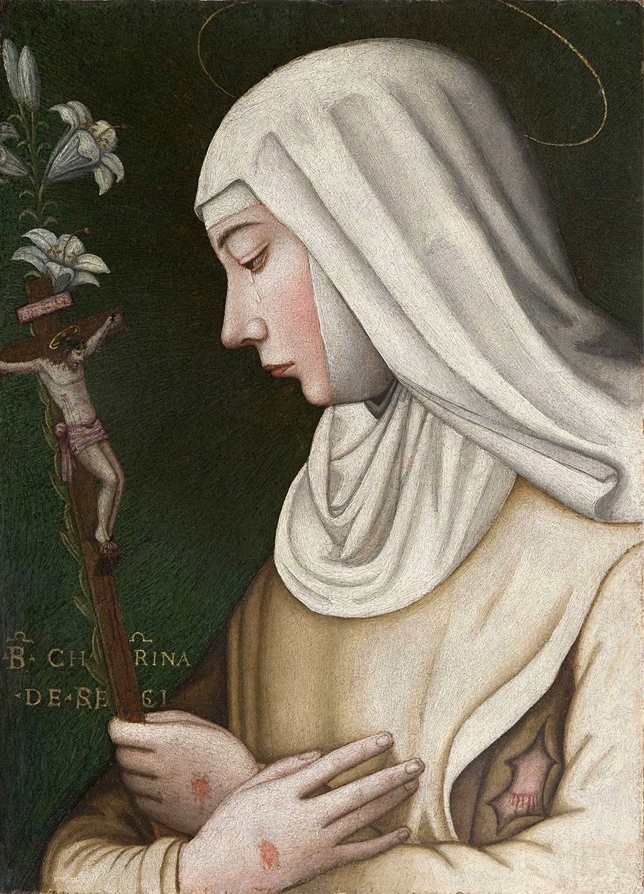 Плаутилла Нелли. «Святая Екатерина с цветком». Фото: The Uffizi Gallery