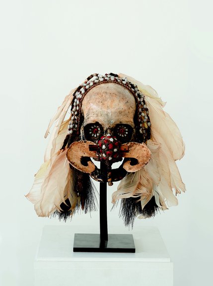 Череп Асмат. Ириан-Джая, Индонезия. XIX–XX вв. © Photo François Doury