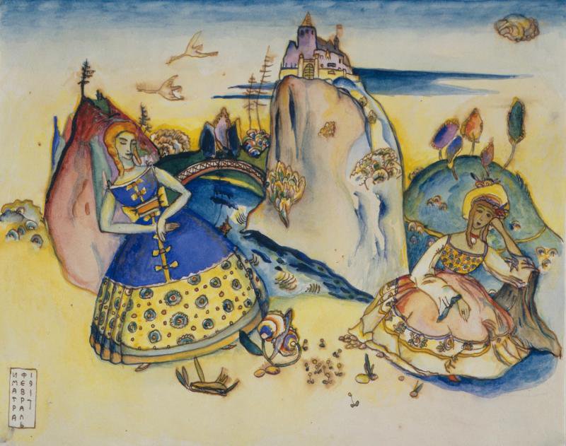 Василий Кандинский. "Иматра". 1917. Фото: ГМИИ им. А.С.Пушкина