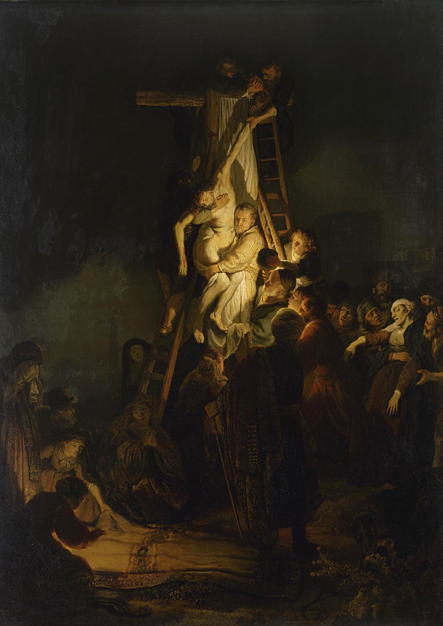 Рембрандт Харменс ван Рейн. «Снятие с креста». 1634. Фото: Государственный Эрмитаж
