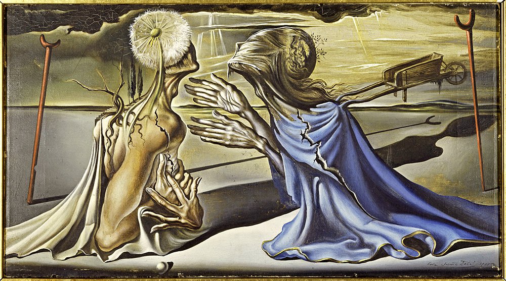 Сальвадор Дали. «Безумный Тристан». 1944. Фото: © Salvador Dalí, Fundació Gala-Salvador Dalí, UPRAVIS, Moscow, 2019