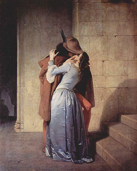 Франческо Айец. «Поцелуй». 1859. Фото: Pinacoteca di Brera, Milano