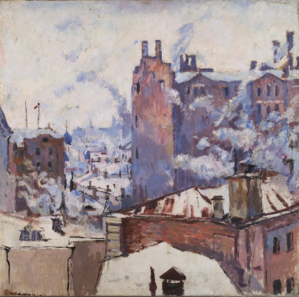 Константин Истомин. «Московский переулок». 1926. Фото: Государственная Третьяковская галерея