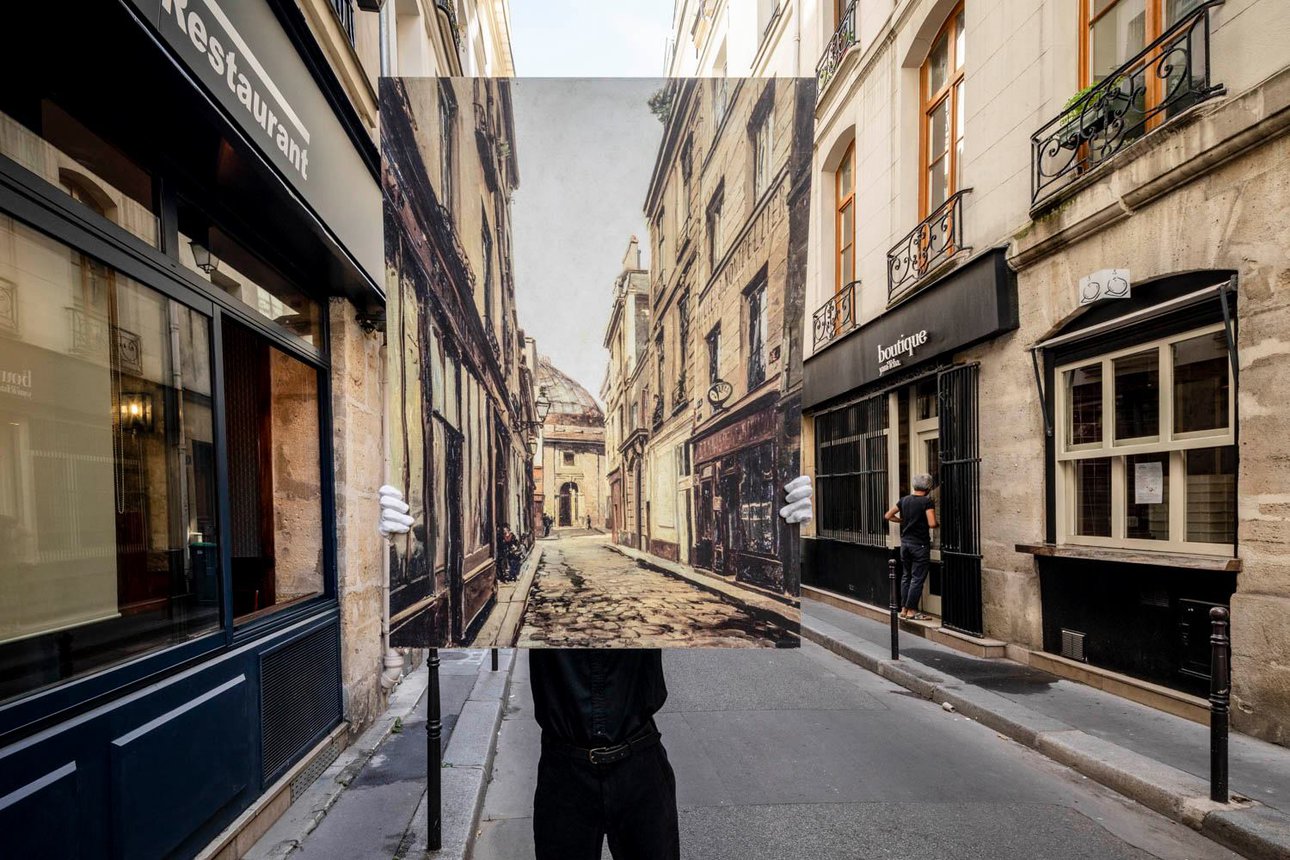 Фотопроект к открытию парижской Торговой биржи. Фото: Tadao Ando Architect & Associates, Niney et Marca Architectes, agence Pierre-Antoine Gatier