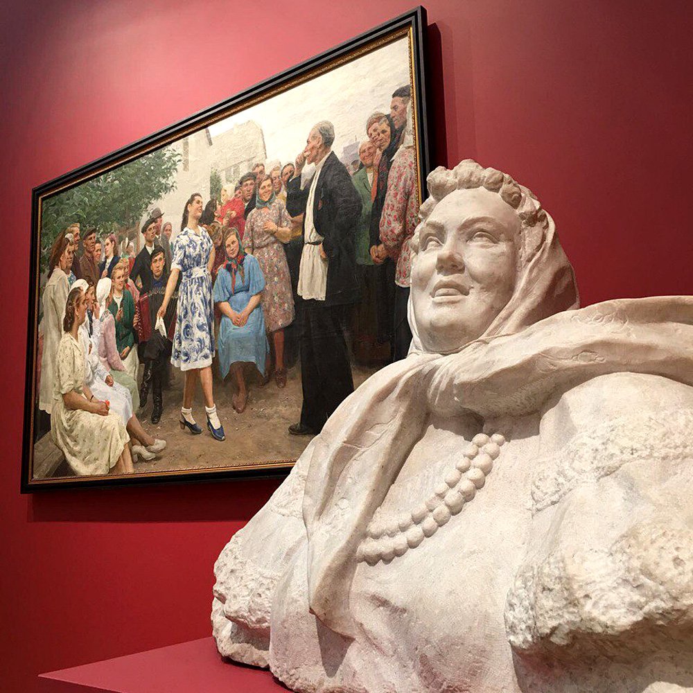 Сергей Коненков. Колхозница. Фото: Государственный Русский музей