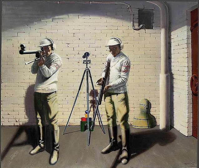 Сергей Базилев, Тир ДОСААФ. 1983г