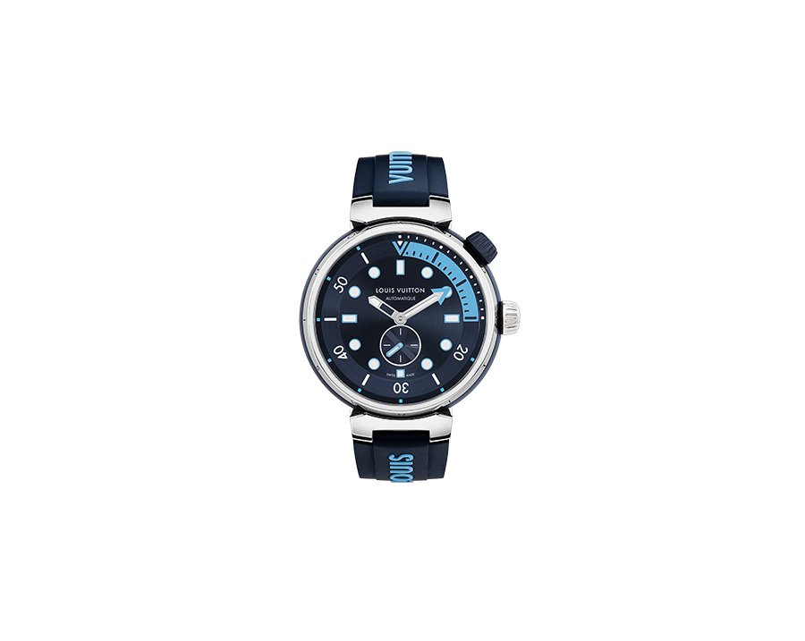 Часы из новой серии Street Diver из коллекции Tambour. Модель Skyline. Фото: Louis Vuitto