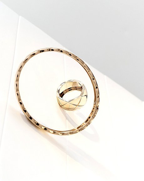 Браслет и кольцо Chanel из коллекции Coco Crush