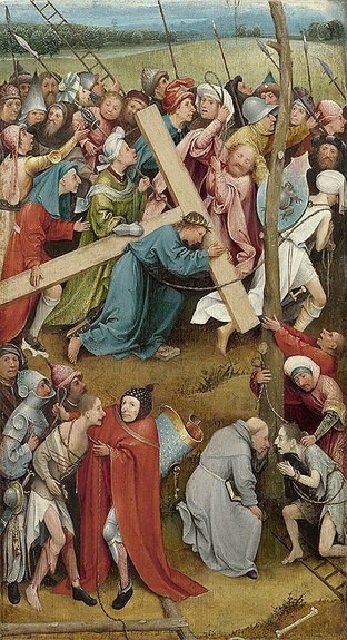 Иероним Босх. «Несение Креста». 1490–1510. Музей истории искусств, Вена. © Kunsthistorisches Museum, Gemäldergalerie, KHM-Museumsverband, Wene
