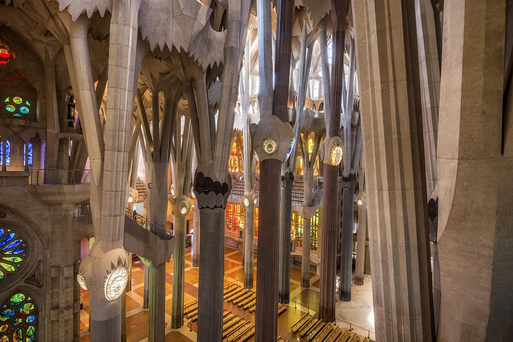 Собор Саграда Фамилия в Барселоне. Фото: Fundacio Junta Constructora del Temple Expiatori de la Sagrada Familia