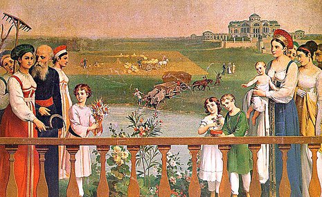 Сады в русской живописи