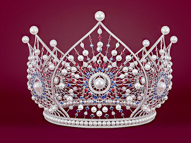 Корона, созданная брендом Mercury для национального конкурса «Мисс Россия»