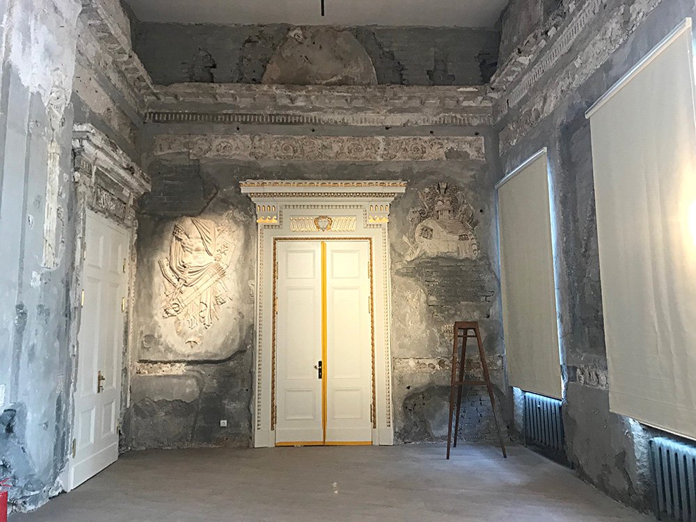 Чесменская галерея сохранит следы военных разрушений. Фото: КГИОП