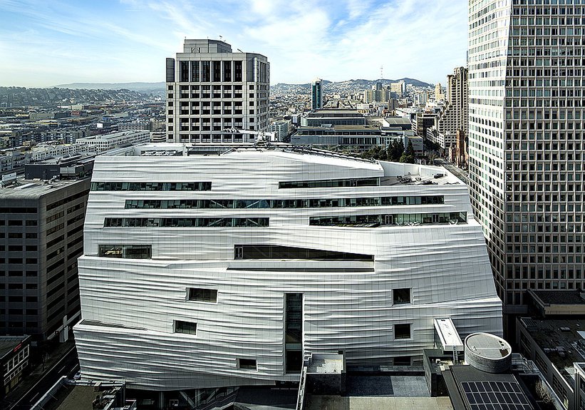 Новое крыло Музея современного искусства Сан-Франциско