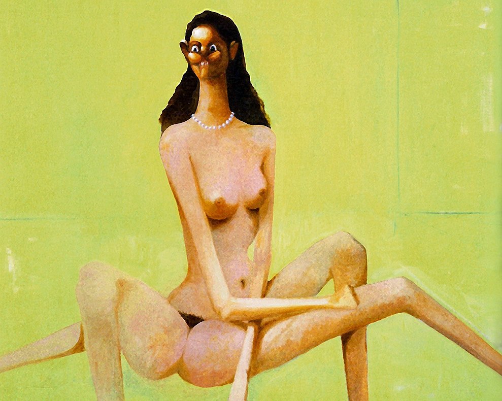 Джордж Кондо. Женщина-паук. 2002. Кредит: Gary Tatintsian Gallery and the artist's studio