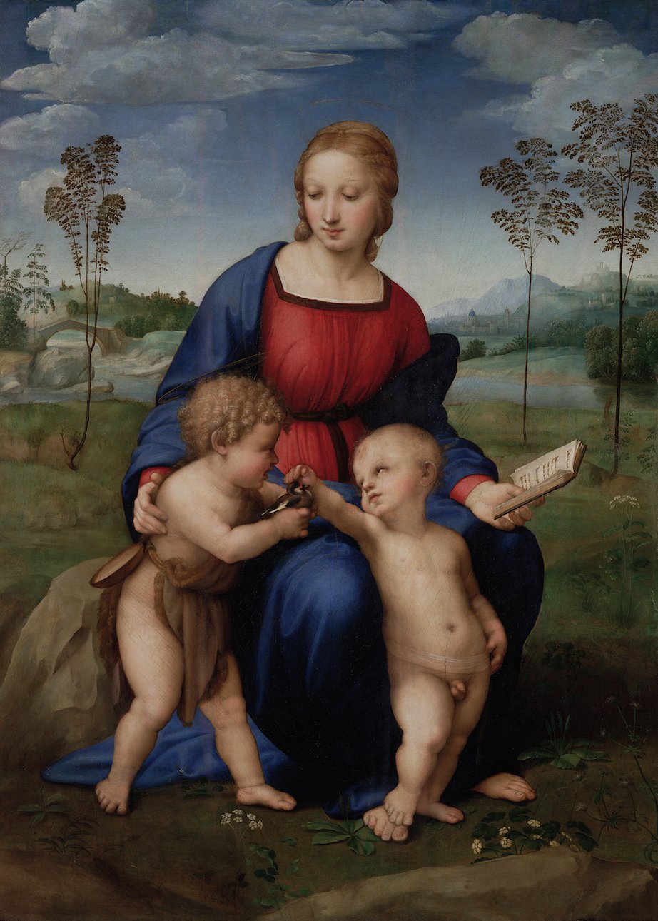 Рафаэль Санти. «Мадонна со щеглом». 1505–1506. Фото: Google Art Project