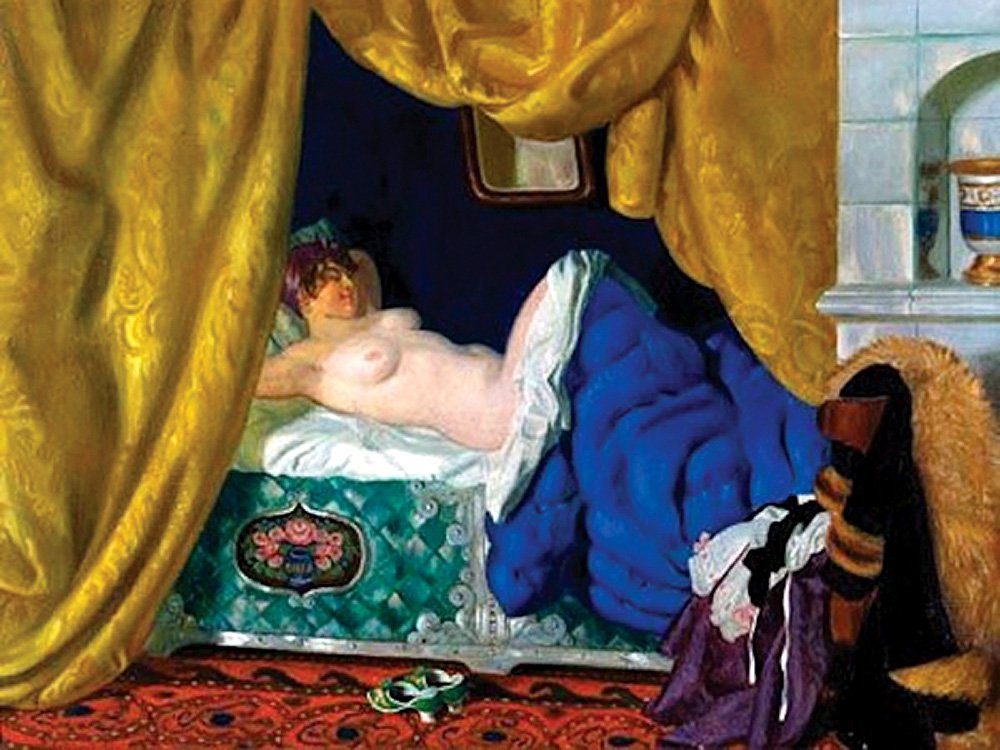 Борис Кустодиев. «Одалиска». Фото: Christie'