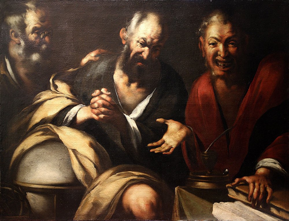 Бернардо Строцци. «Три философа». 1630–1640-е. Дар Владимира Кондратенко музею-заповеднику «Петергоф». Фото: музей-заповедник «Петергоф».
