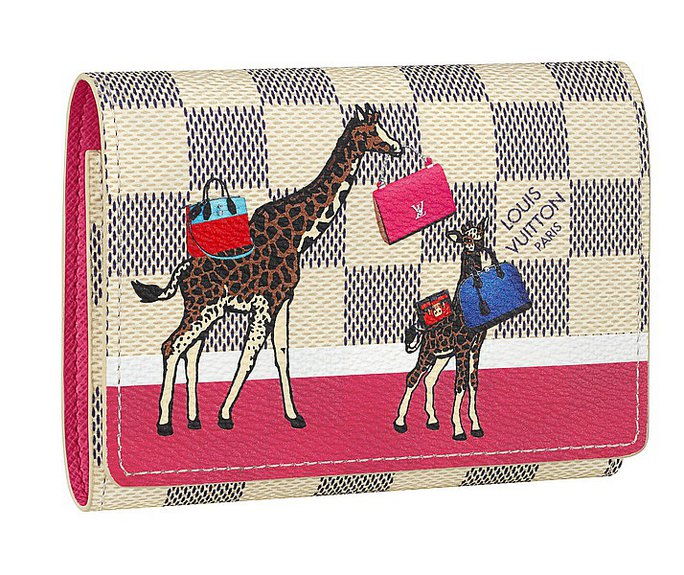 Кошелек Victorine на фирменной канве Damier Azur от Louis Vuitton. Фото: Louis Vuitto