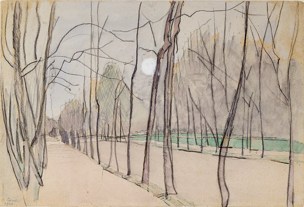 Константин Сомов. Аллея. 1904. Фото: из архива Максима Боксера