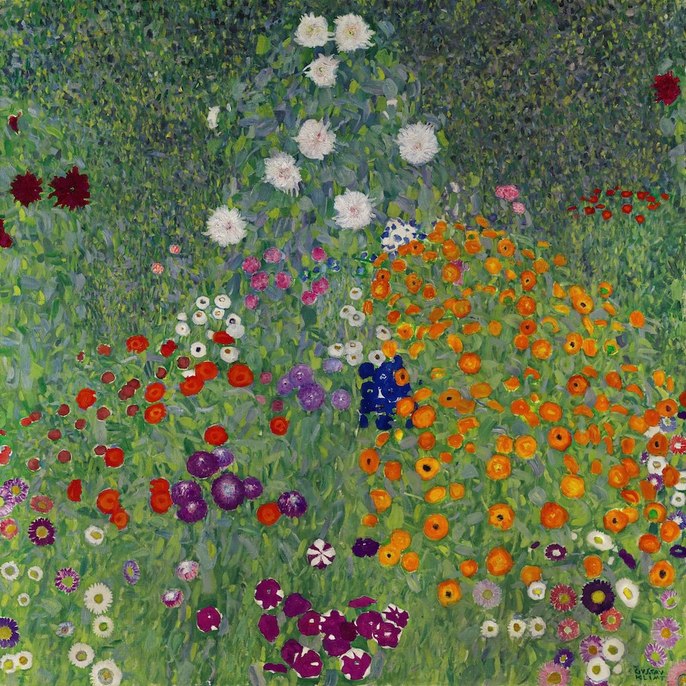 Густав Климт. «Цветущий сад». 1907. Sotheby's, продано £47,9 млн. Courtesy Sotheby's.