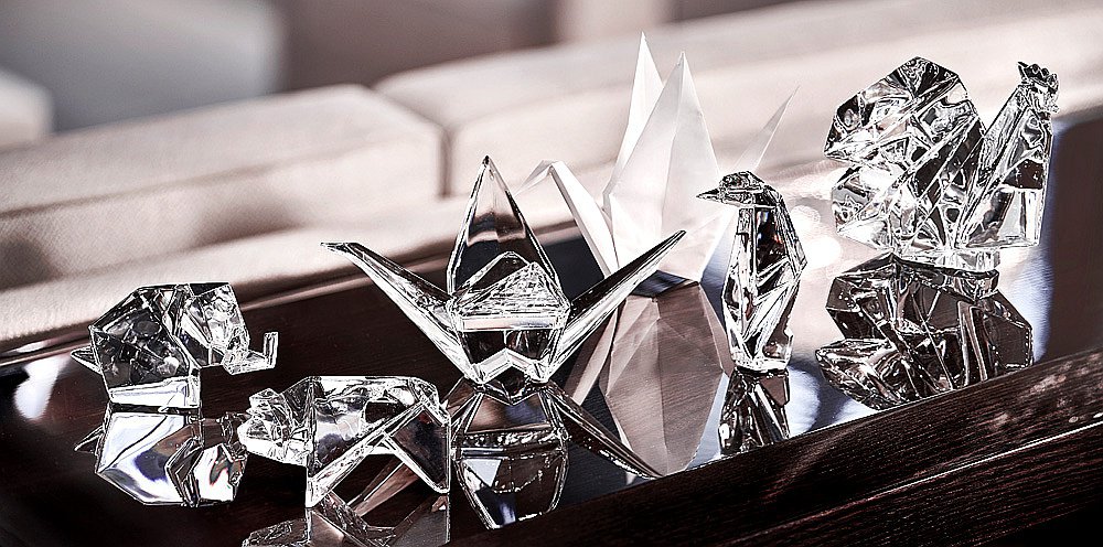 Коллекция декоративных фигурок Baccarat Origami