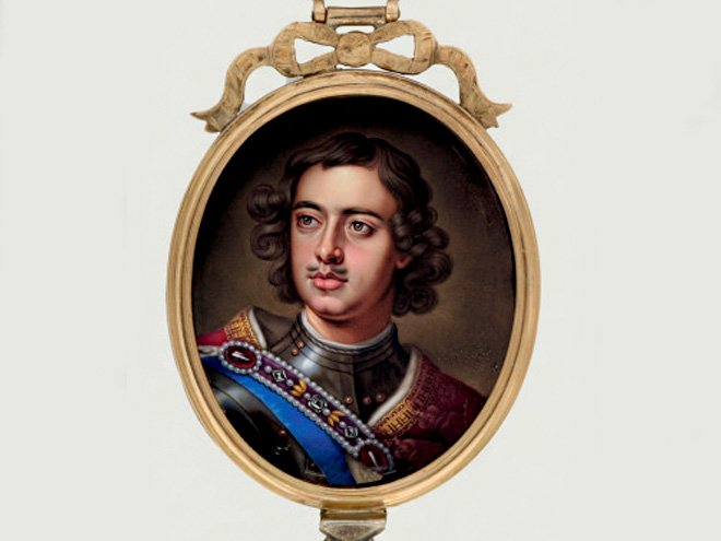 Медальон с портретом Петра I. Около 1715 (c) RMN — Grand Palais (Musée du Louvre) / Martine Beck-Coppola