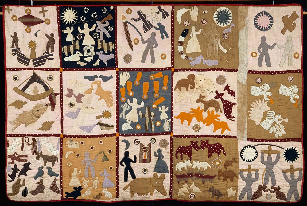 Харриет Пауэрс. «Библейское полотно». Courtesy of Museum of Fine Arts, Bosto
