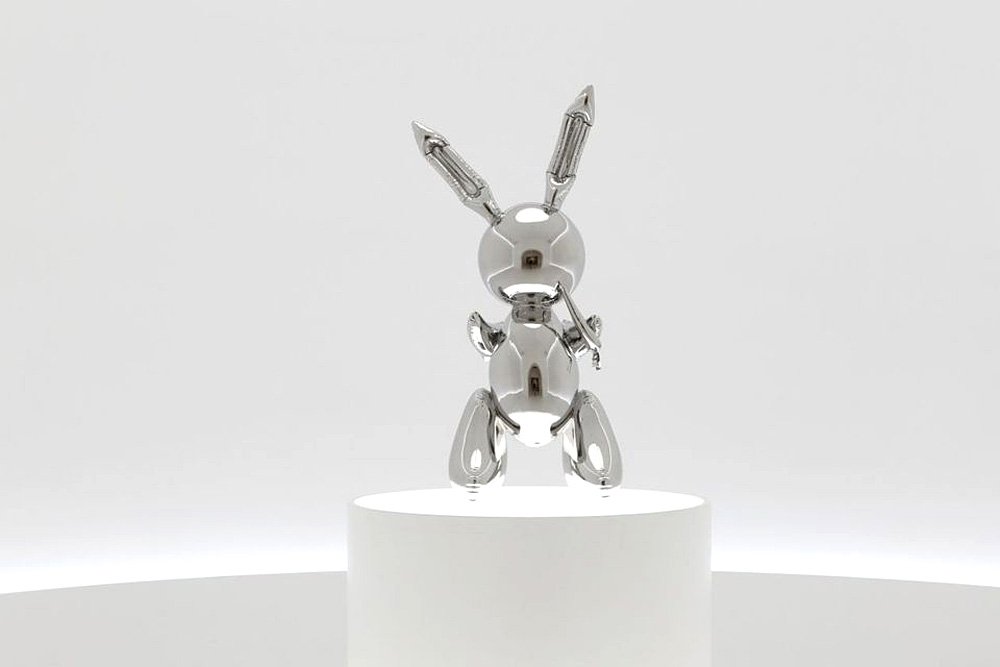 Джефф Кунс. «Кролик». Нержавеющая сталь. Скульптура продана за $91 млн. Фото: Christie'