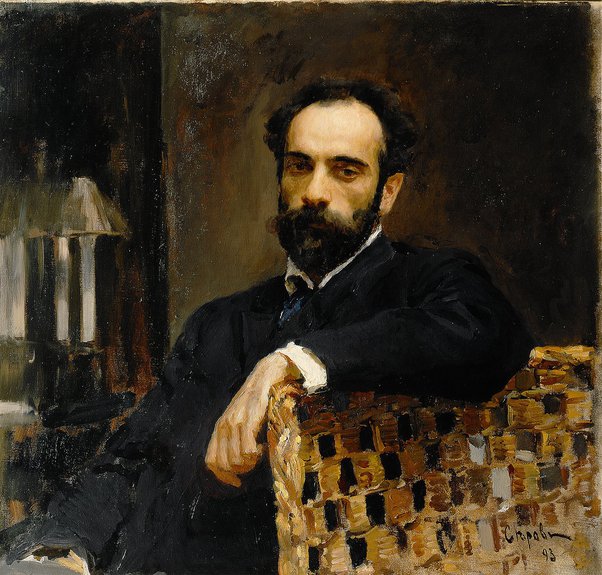 Портрет художника И.И.Левитана. 1893. Холст, масло. 81,7 × 85,4