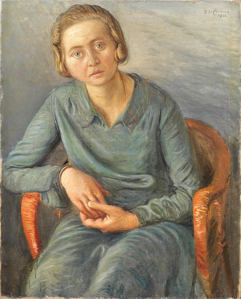 Джорджо де Кирико. «Дама в зеленом» («Портрет Раисы»). 1926. Фото: Farsetti Arte