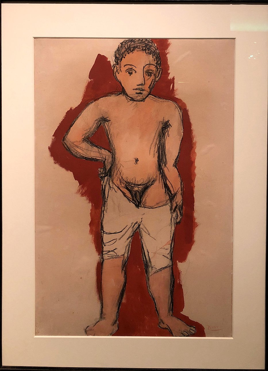 Пабло Пикассо. «Мальчик в трусах». 1906.  Фото: Ильдар Галеев