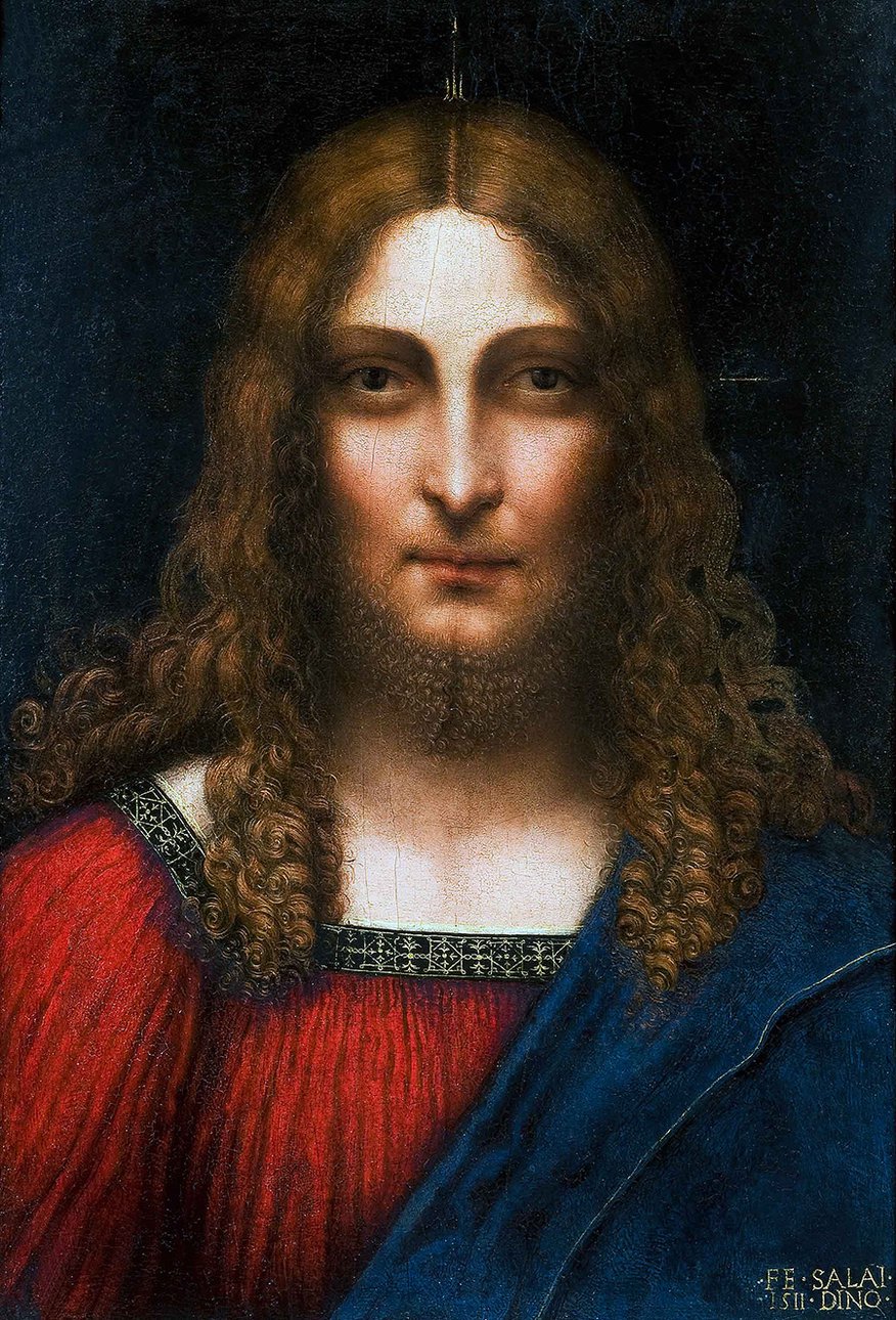 Салаи. «Христос Спаситель». 1511. Пинакотека Амброзиана. Фото: Пинакотека Амброзиана