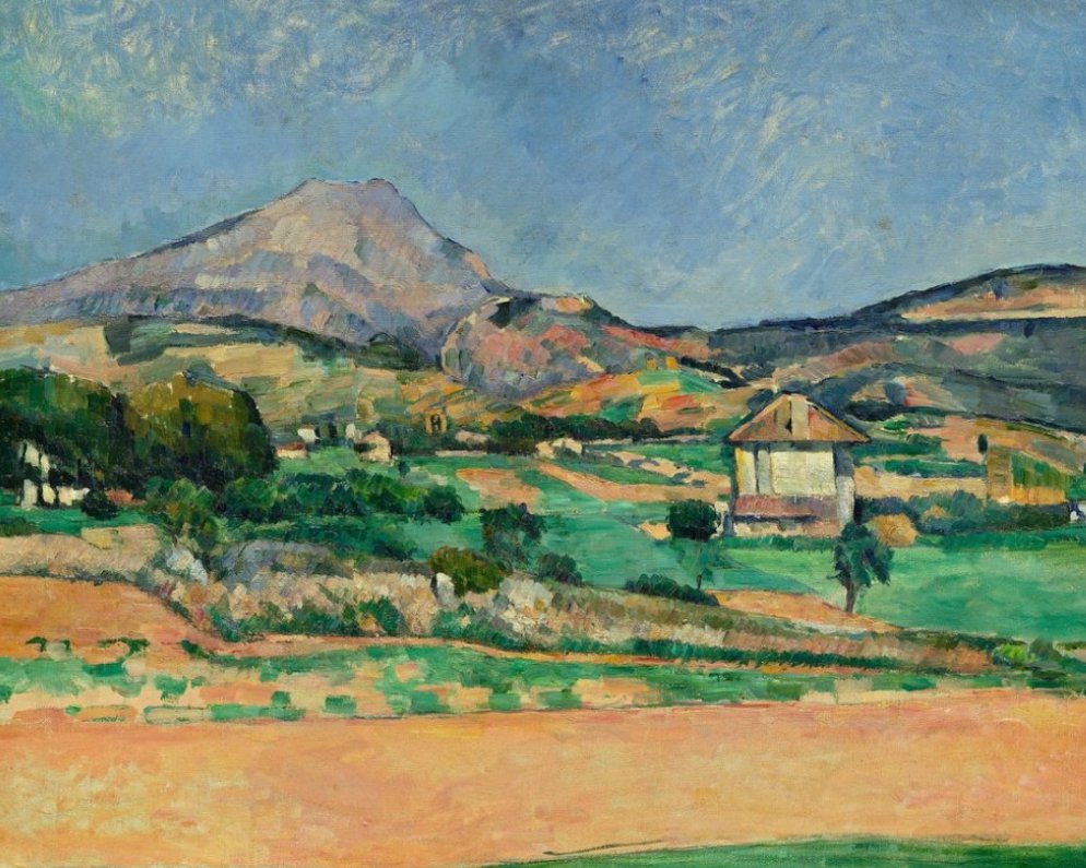 Поль Сезанн. «Равнина у горы св. Виктории, вид со стороны Валькро». 1882–1885. Фото: ГМИИ им. А.С.Пушкина