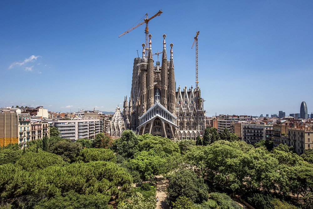 Собор Саграда Фамилия в Барселоне. Фото: Fundacio Junta Constructora del Temple Expiatori de la Sagrada Familia