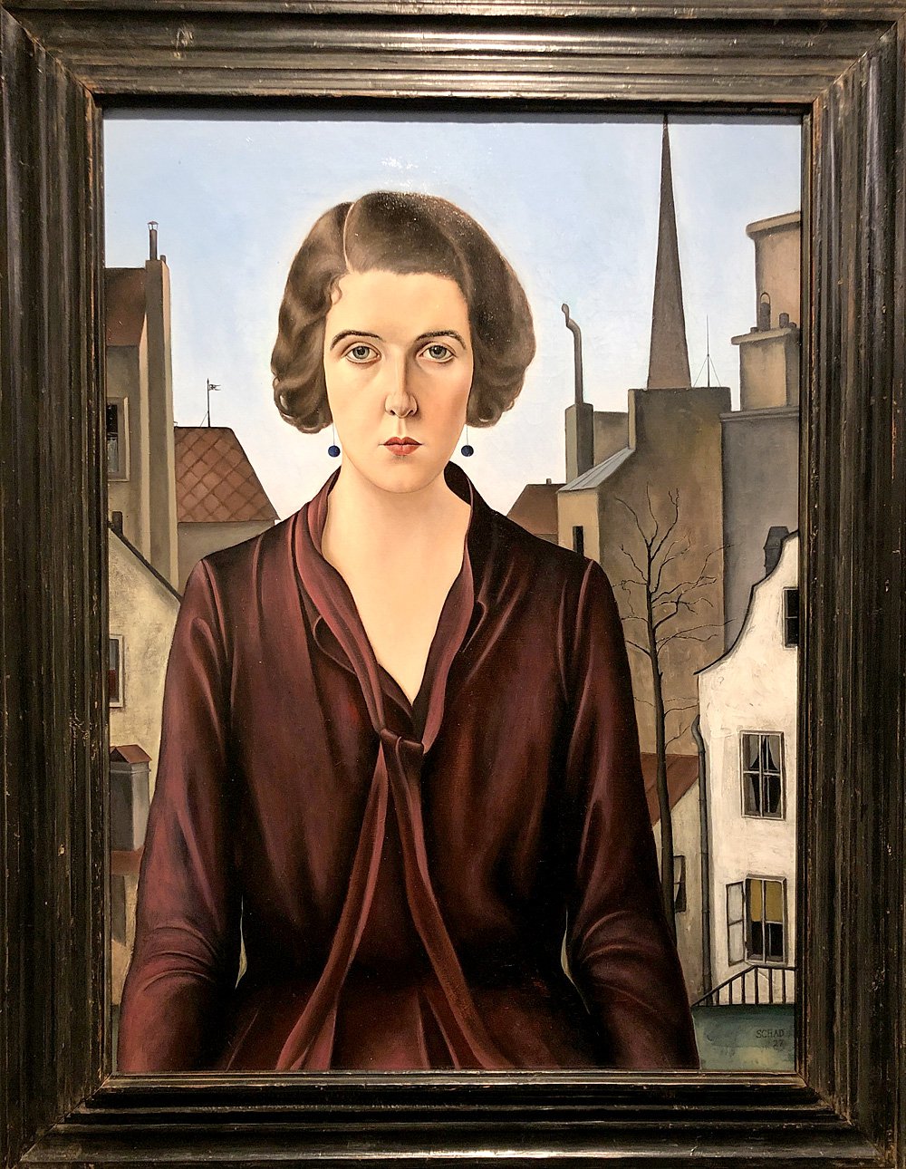 Кристиан Шад. «Анна Габбионетта». 1927. Галерея Richard Nagy, Лондон. Фото: Ильдар Галеев