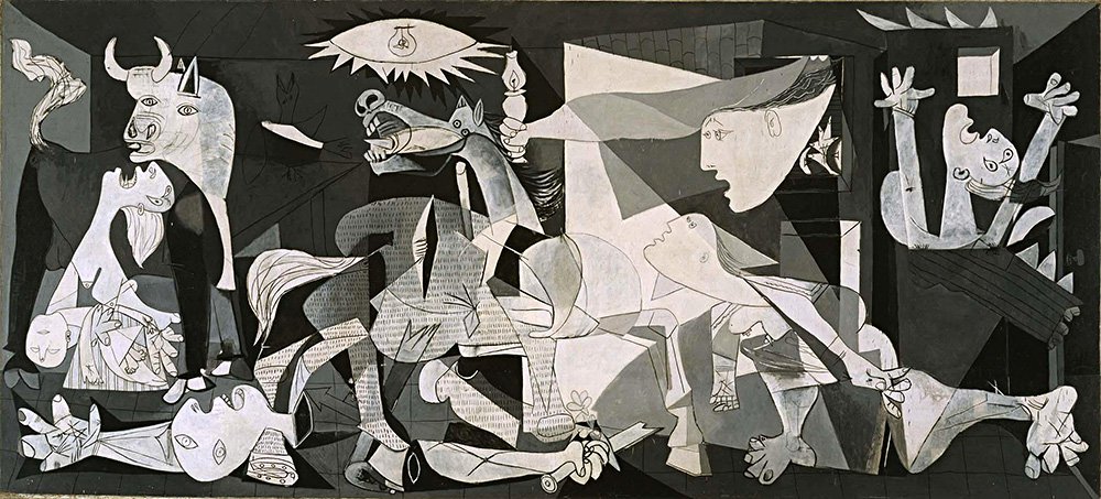 Пабло Пикассо. «Герника». 1937. Выставка «Жалость и террор» в Центре искусств Королевы Софии, Мадрид. Фото: Succession Picasso