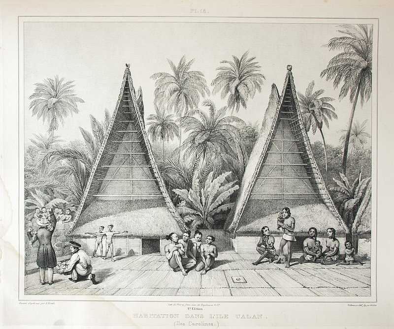 Атлас к Путешествию вокруг света, совершенному на военном шлюпе «Сенявин». 1835