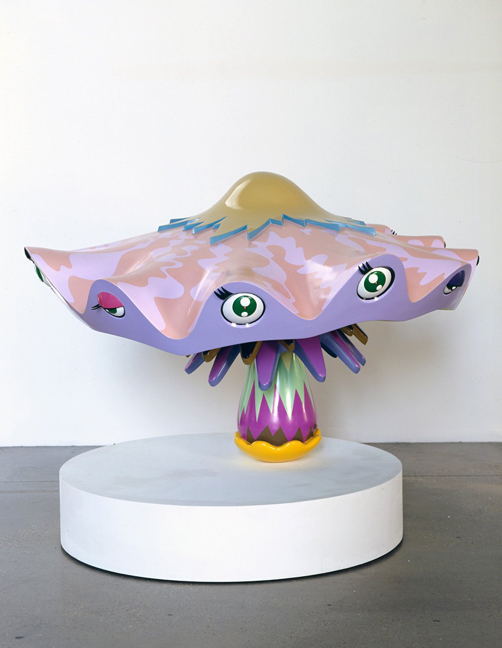 Такаси Мураками. «Алое сердце». 2002. Фото: Предоставлено Perrotin © 2002 Takashi Murakami/Kaikai Kiki Co., Ltd. All Rights Reserved