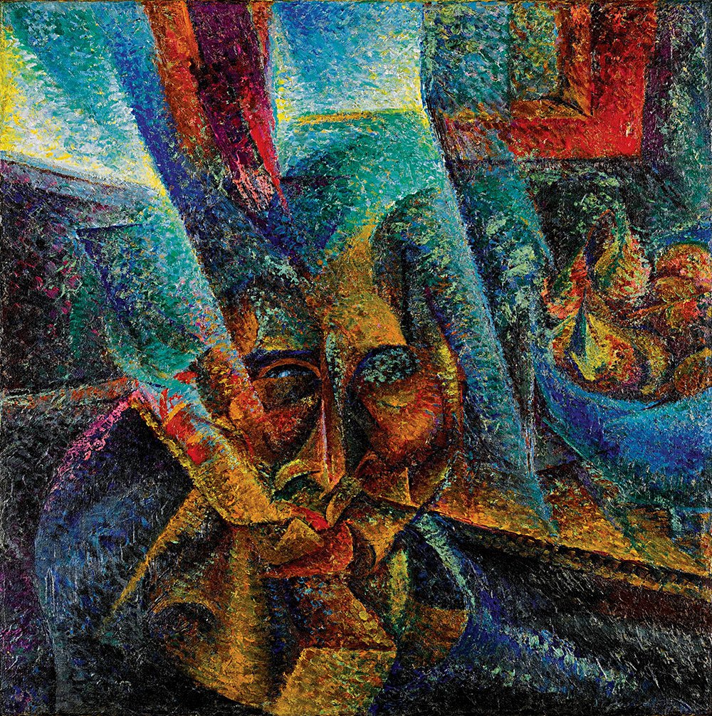 Умберто Боччони. «Голова + свет + среда». 1912. Продано на аукционе Sotheby’s 28 февраля 2018 г. за $13,6 млн. Фото:  Sotheby’