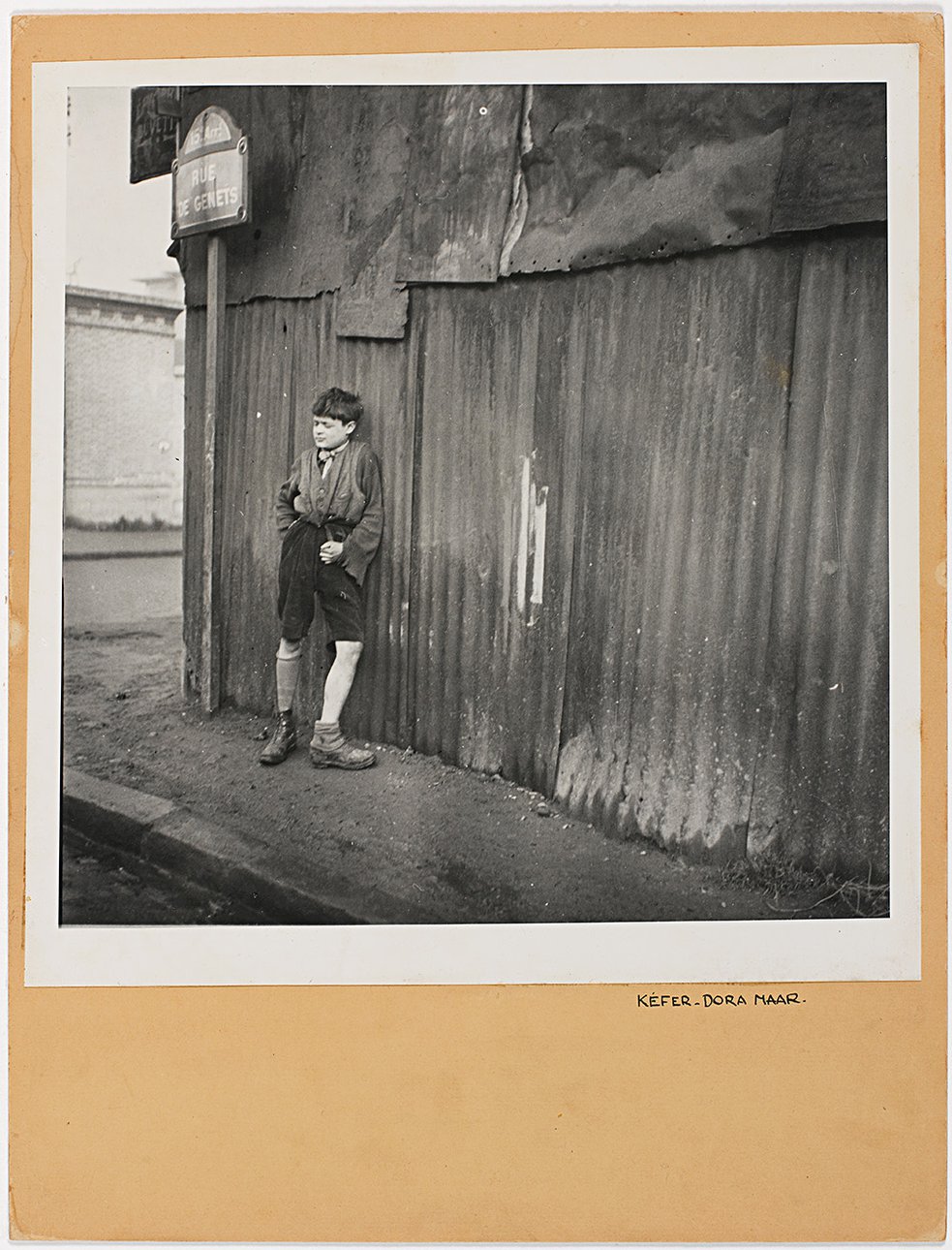 Дора Маар. «Без названия». 1933. Серебряно - желатиновый отпечаток. Фото: Centre Pompidou, MNAM-CCI / Philippe Migeat / Dist. RMN-G